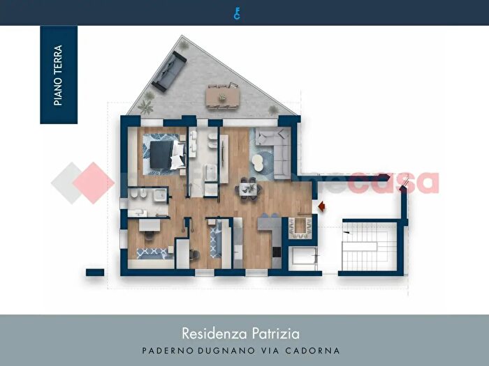 Appartamento quadrilocale in vendita in Via Cadorna, Paderno Dugnano