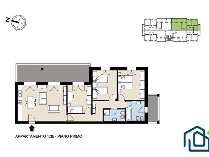 Appartamento quadrilocale in vendita in Albairate