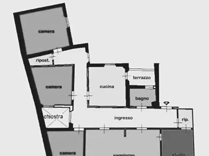 Appartamento con 6 locali in vendita in Via dei Funaioli, Livorno