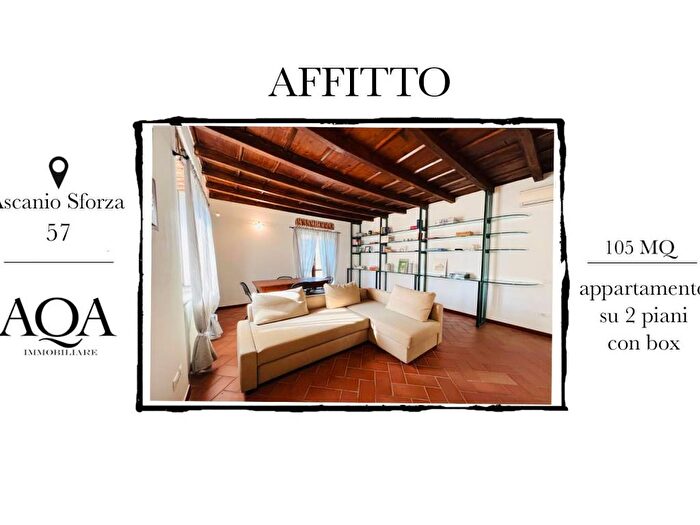 Appartamento bilocale in affitto in Via Cardinale Ascanio Sforza, Ascanio Sforza, Milano