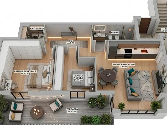 Appartamento quadrilocale in vendita in Firenze