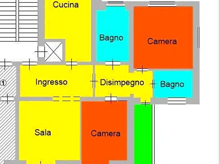 Appartamento con 5 locali in vendita in Livorno