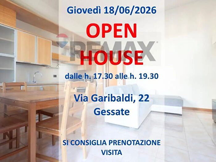 Appartamento bilocale in vendita in Via Garibaldi, Gessate