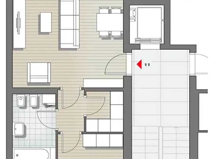 Appartamento bilocale in vendita in Via Puccini, Bolzano