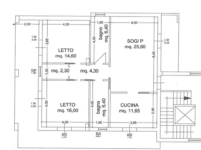 Appartamento trilocale in vendita in Via Onorevole Filippo Turati Snc, Poggiomarino
