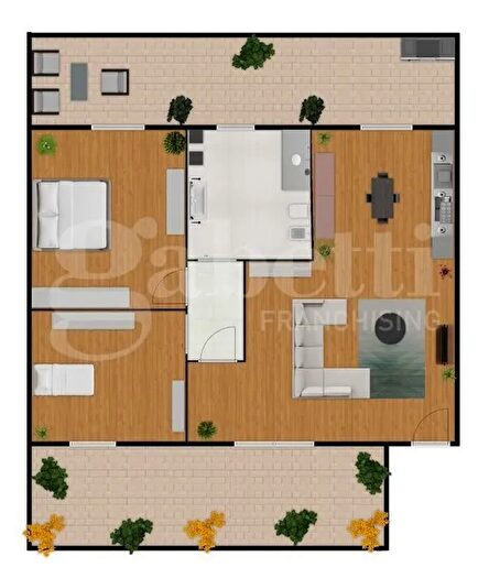 Appartamento trilocale in vendita in Vico Amsterdam Snc, Sestu