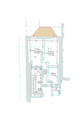 Appartamento bilocale in vendita in Tolentino