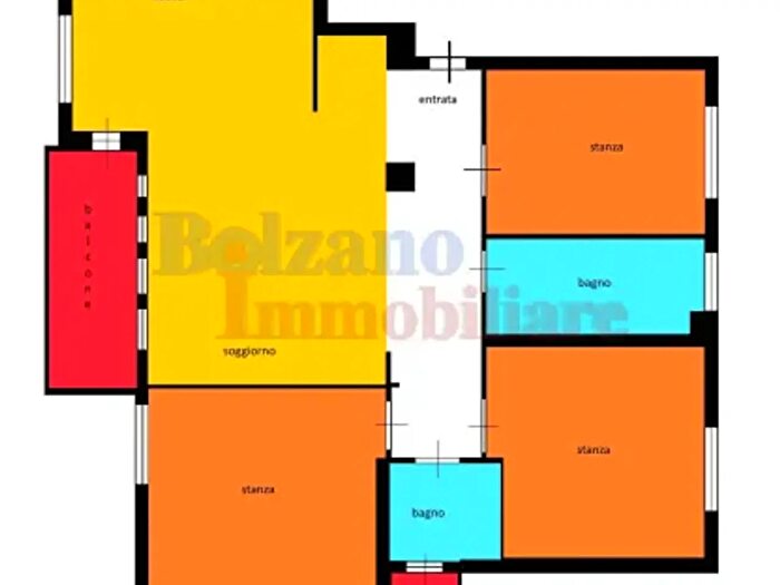 Appartamento quadrilocale in vendita in Via Alessandria, Bolzano