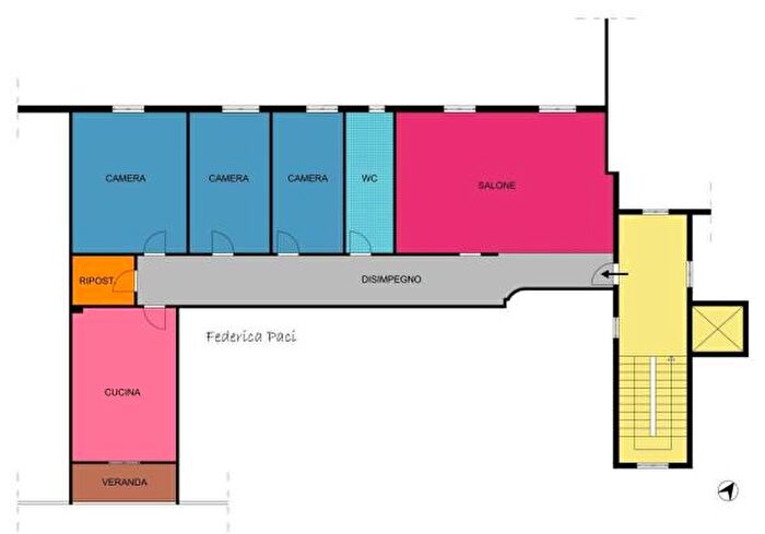Appartamento con 5 locali in vendita in Favara