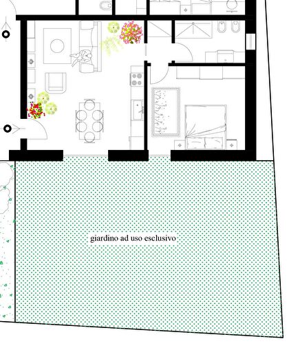 Appartamento bilocale in vendita in Verona