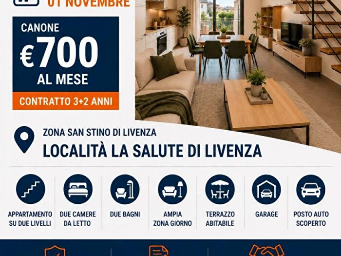 Appartamento trilocale in affitto in Via Daniele Manin, La Salute Di Livenza, Santo Stino di Livenza