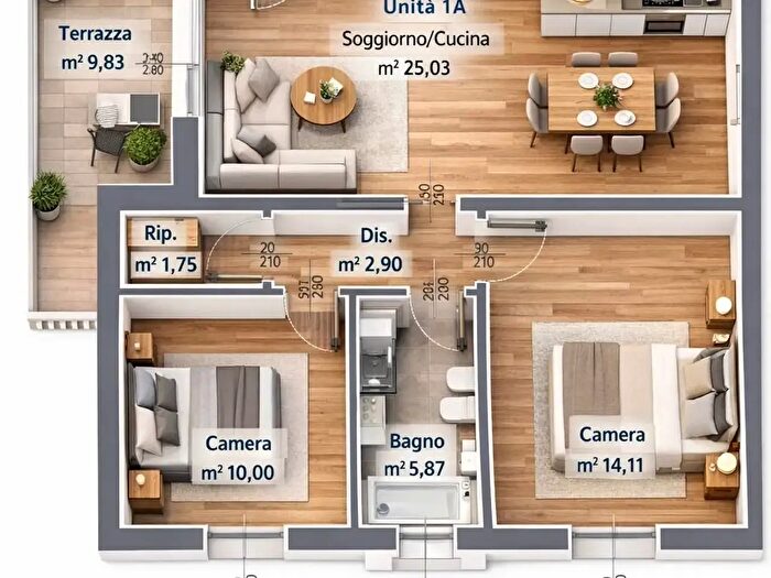 Appartamento quadrilocale in vendita in Cavallino Treporti
