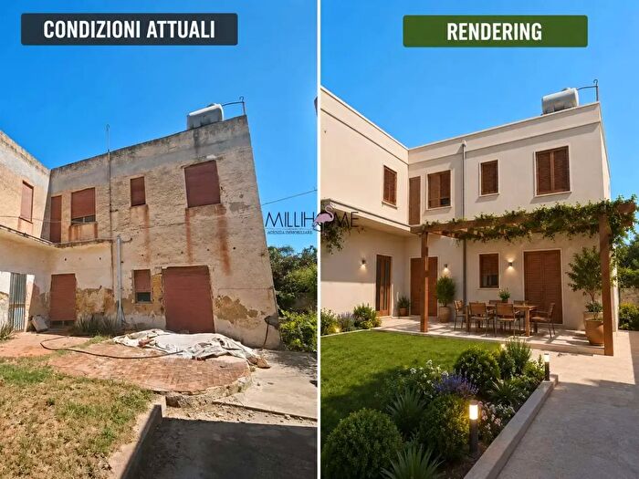 Casa quadrilocale in vendita in Contrada Dammusello, Marsala