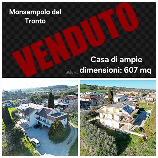 Casa quadrilocale in vendita in Monsampolo Del Tronto