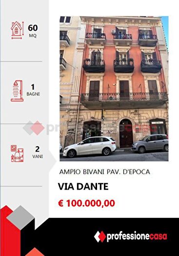 Appartamento bilocale in vendita in Via Dante, Bari