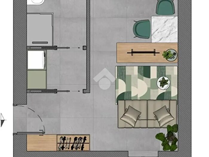 Appartamento monolocale in vendita in Via Dante Alighieri, Cogliate