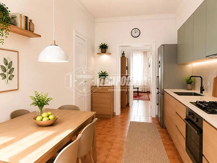 Appartamento trilocale in vendita in Via Melchiorre Delfico, Milano