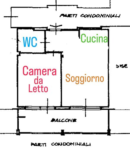 Appartamento bilocale in affitto in Firenze, Firenze