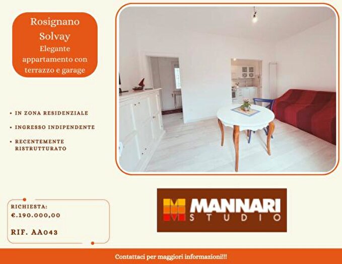 Appartamento trilocale in vendita in Rosignano Marittimo