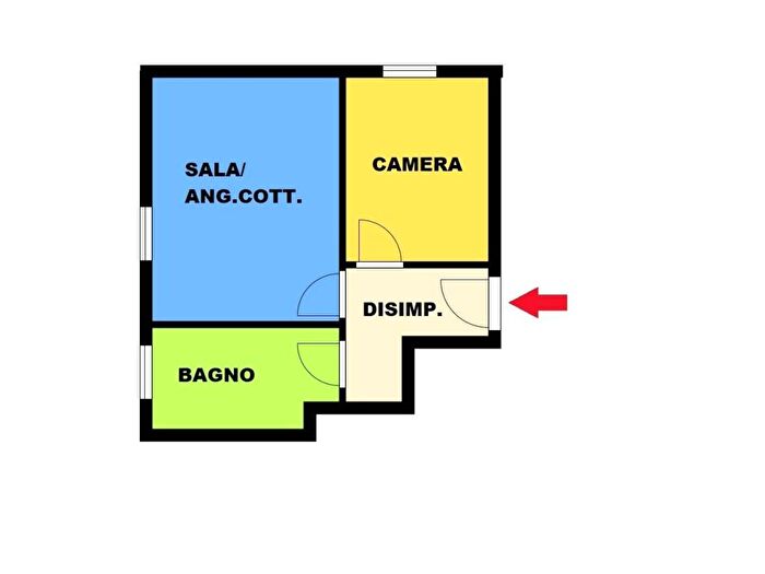 Appartamento bilocale in affitto in Via Tullo Golfarelli, Massarenti, Bologna