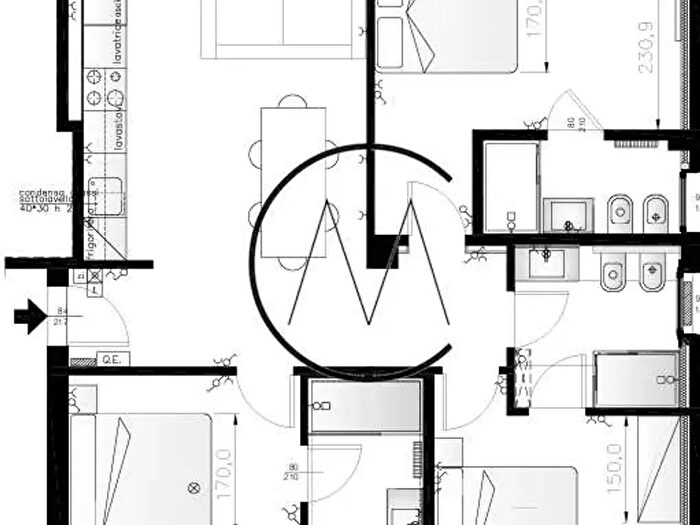 Appartamento con 7 locali in vendita in Treviso