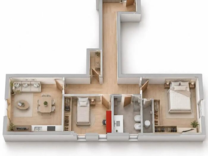 Appartamento trilocale in vendita in Viale Eleonora Duse, Firenze