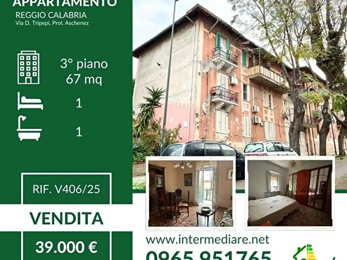 Appartamento trilocale in vendita in Reggio Calabria