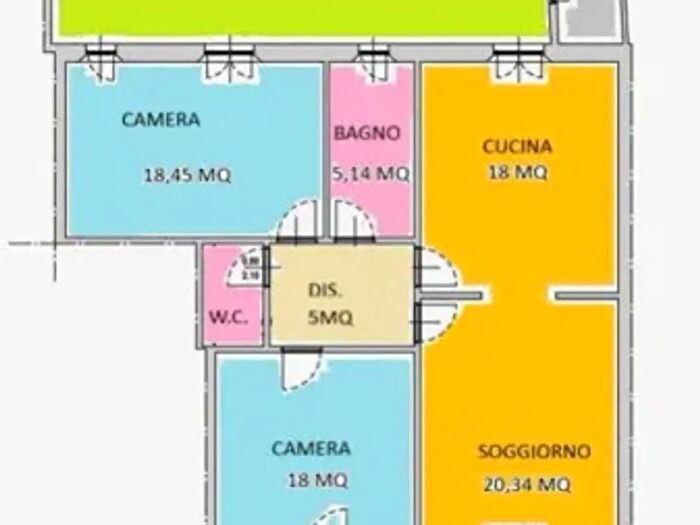 Appartamento con 5 locali in vendita in Viale Guglielmo Marconi, Cecina