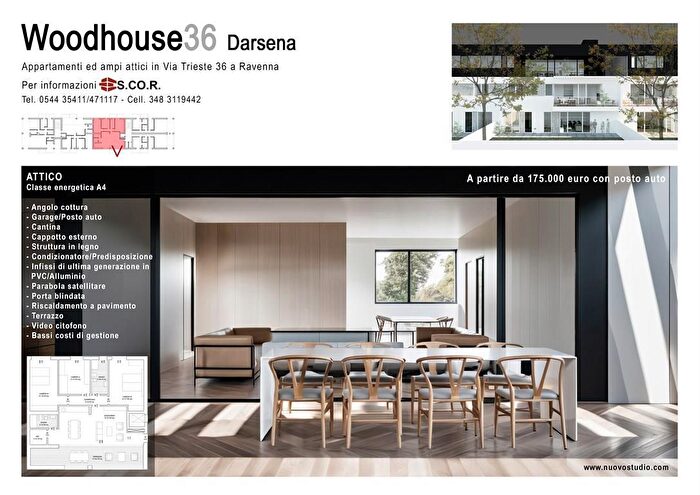 Appartamento quadrilocale in vendita in Via Trieste, Ravenna