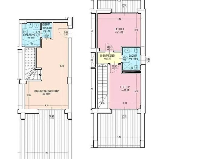 Appartamento trilocale in vendita in Pisa