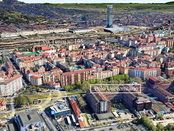 Appartamento trilocale in affitto in Via Tunisi, Lingotto, Torino