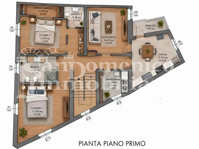 Appartamento con 5 locali in vendita in Pisa