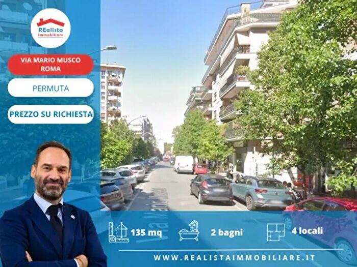 Appartamento trilocale in vendita in Via Mario Musco, Roma