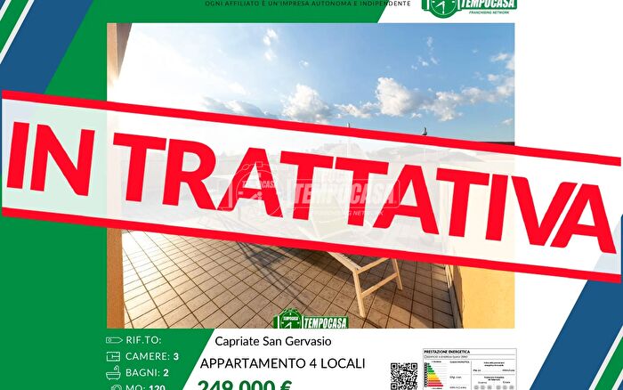 Appartamento quadrilocale in vendita in Via Carlo Alberto dalla Chiesa, Capriate San Gervasio