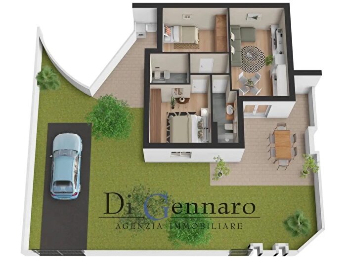 Appartamento trilocale in vendita in Via Leonardo da Vinci Snc, Tortoreto