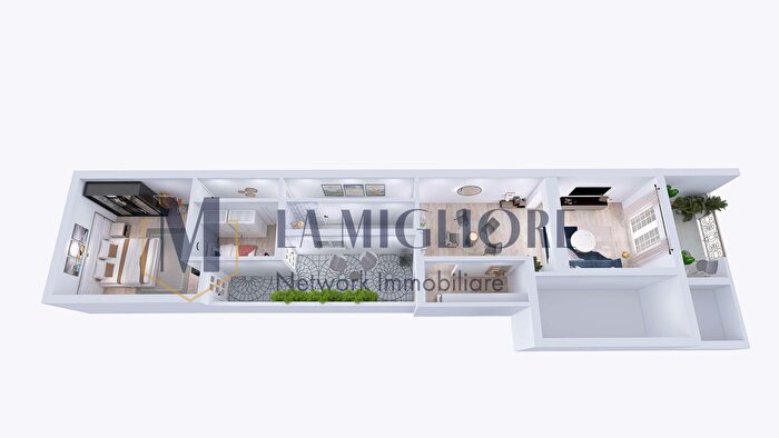 Appartamento trilocale in vendita in Via Arcangeli, Prato