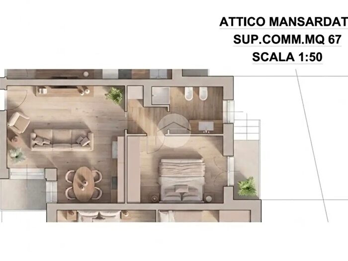 Appartamento bilocale in vendita in Via Piazza Castello, Casteggio