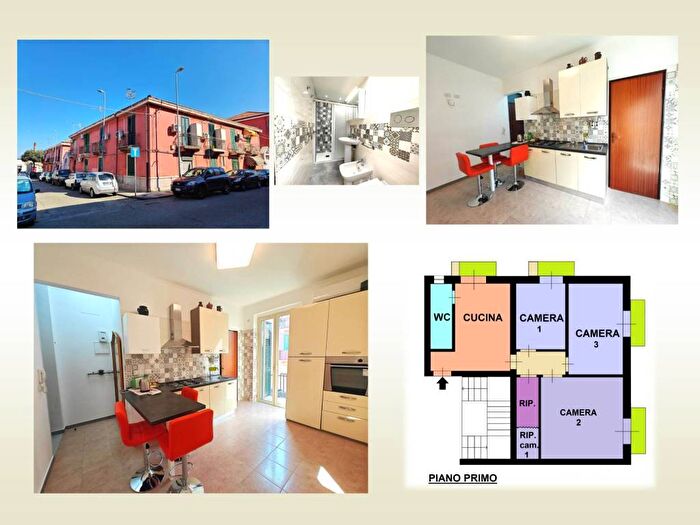 Appartamento quadrilocale in affitto in Via Puglie, Quartiere Americano, Messina