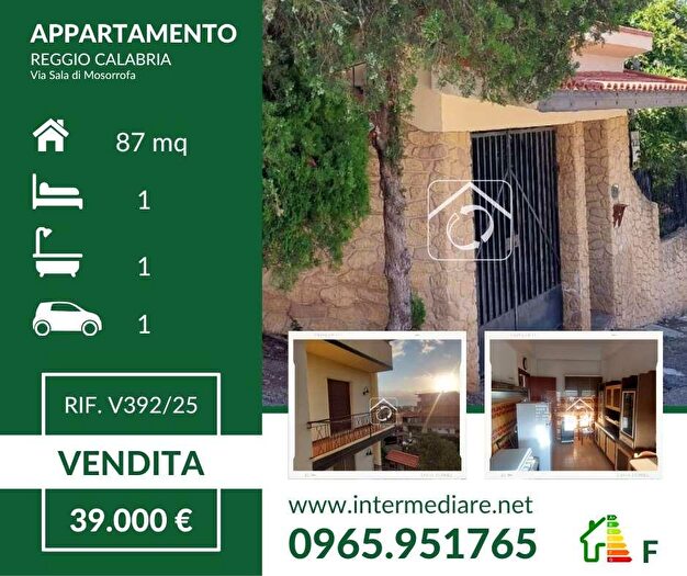 Appartamento trilocale in vendita in Via Sala di Mosorrofa B, Reggio Calabria