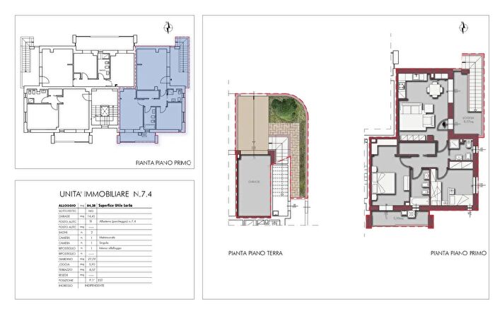 Appartamento trilocale in vendita in Via del Crocicchio Pontedera, Pontedera