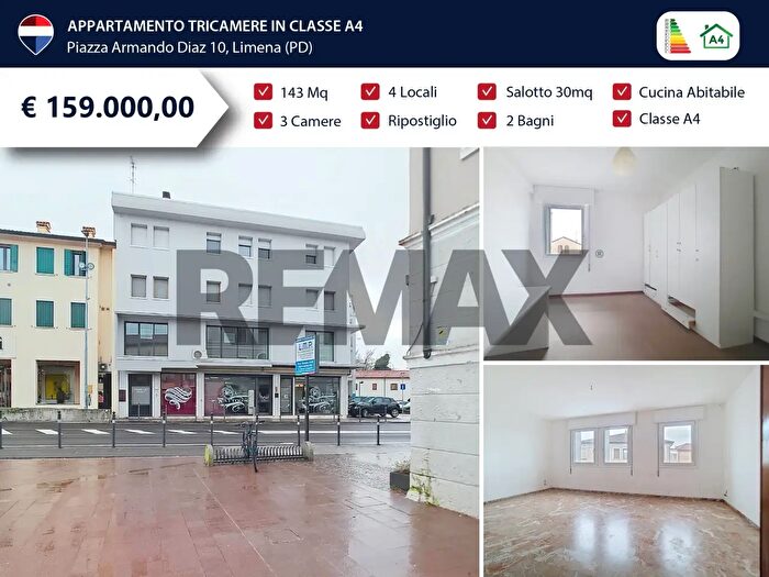 Appartamento quadrilocale in vendita in Piazza Armando Diaz, Limena