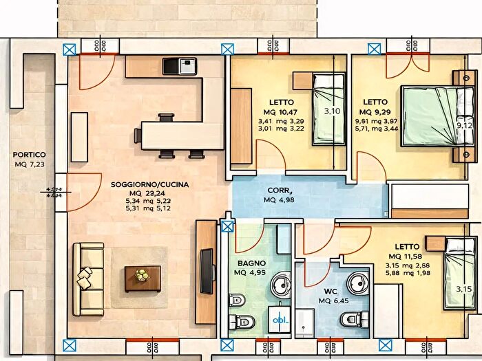 Casa quadrilocale in vendita in Via Fiume, Veronella