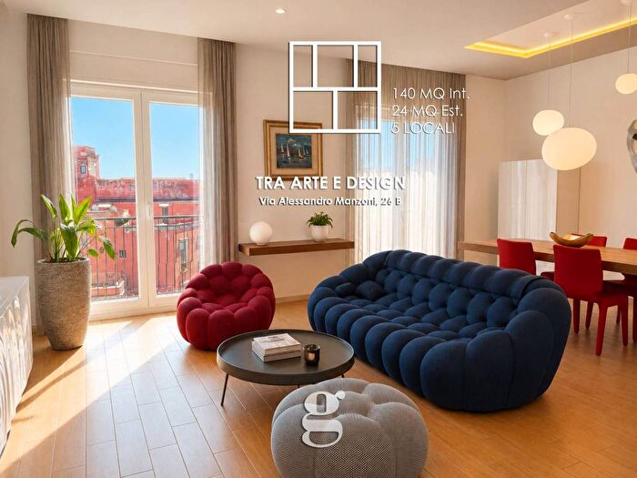 Appartamento con 5 locali in affitto in Via Alessandro Manzoni, Posillipo, Napoli