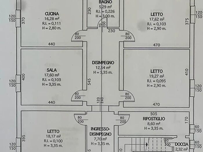 Appartamento quadrilocale in vendita in Strada Provinciale, Cesena