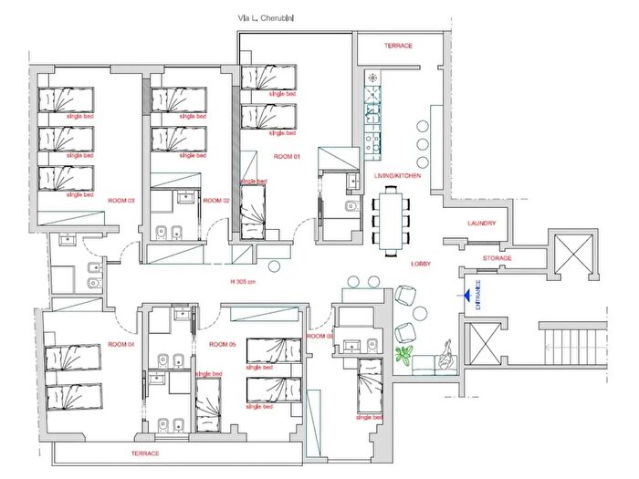 Appartamento con 8 locali in vendita in Firenze