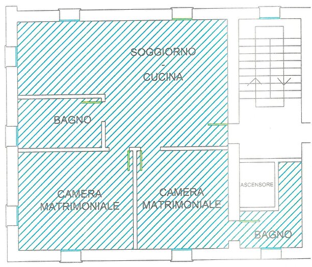 Appartamento quadrilocale in vendita in Via Alcide De Gasperi, Scandiano