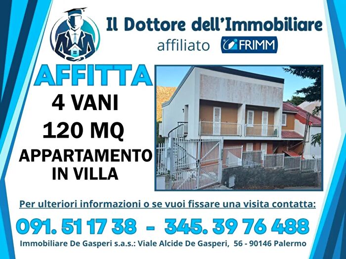Appartamento quadrilocale in affitto in Via Piero della Francesca, Palermo