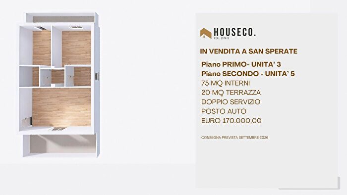 Appartamento trilocale in vendita in San Sperate