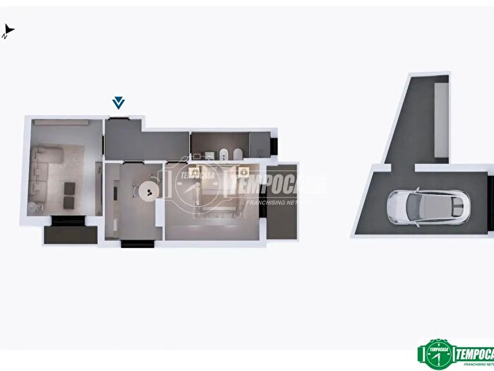 Appartamento bilocale in vendita in Via SantAmbrogio, Melzo