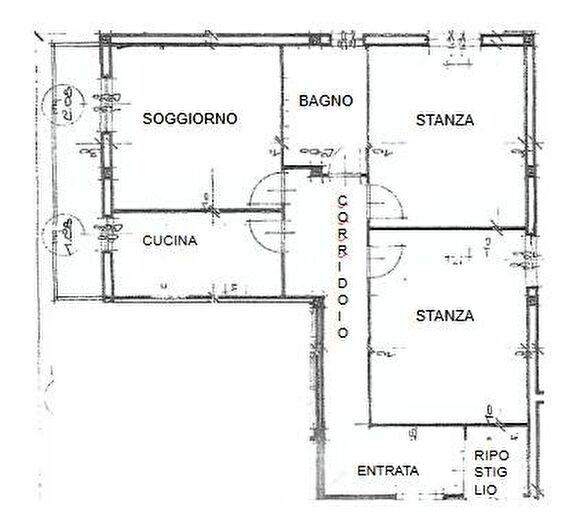 Casa trilocale in affitto in Viale Verona, San Bartolomeo, Trento